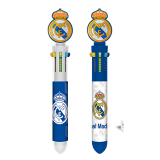 Bolígrafo 6 Colores Real Madrid - Producto Oficial | Globos al Aire Tenerife