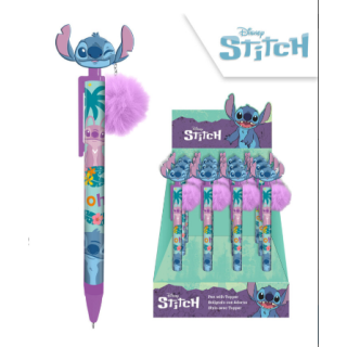 Bolígrafo con Topper de Stitch - Papelería Divertida | Globos al Aire Tenerife