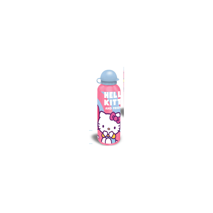 Cantimplora Aluminio Hello Kitty 500ml - Botella Rosa | Globos al Aire Tenerife