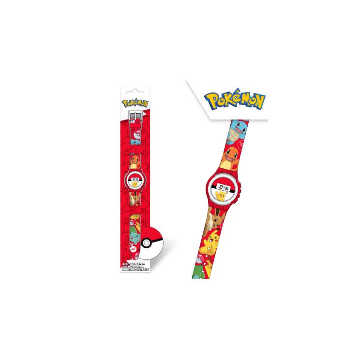 Reloj Digital Pokémon KEO2 para Niños - Pikachu | Globos al Aire Tenerife
