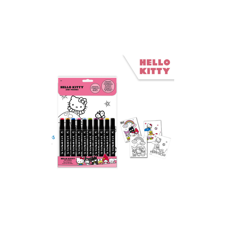 Pinta con Números Hello Kitty - Kit de Pintura Infantil | Globos al Aire Tenerife