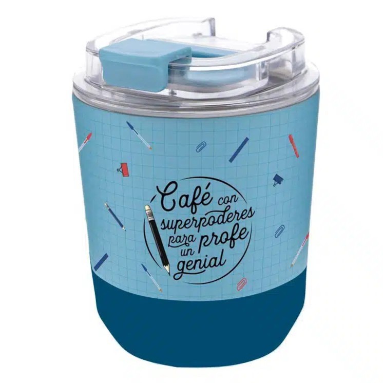 Vaso Térmico 280ml Profe Genial - Regalo Original | Globos al Aire Tenerife