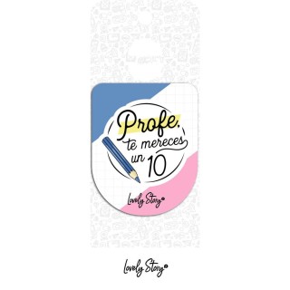 Imán Profe, Te Mereces un 10 - Regalo Original para Docentes | Globos al Aire Tenerife
