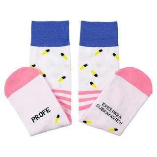 Calcetines Profe Eres para Subrayarte T36-41 - Regalo Original | Globos al Aire Tenerife