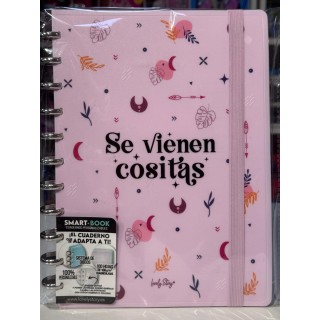 Libreta A4 100 Hojas Lilac “Se vienen cositas” | Globos al Aire Tenerife