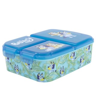 Sandwichera Múltiple Bluey | Compartimentos para snacks