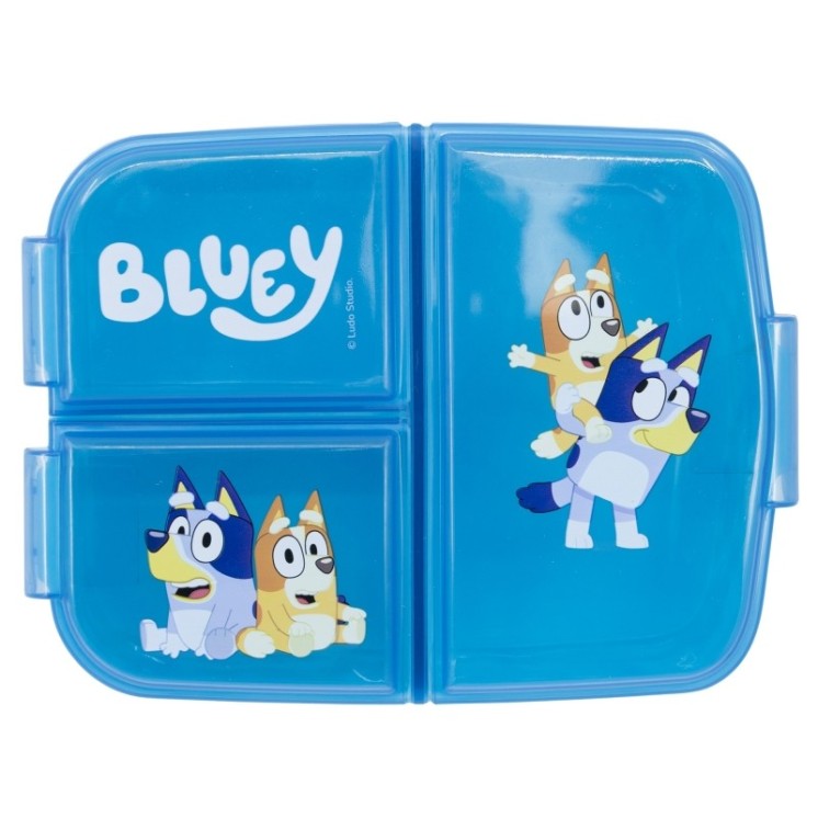 Sandwichera Múltiple Bluey | Compartimentos para snacks