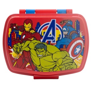 Sandwichera Rectangular Avengers Bombers | Almuerzo práctico