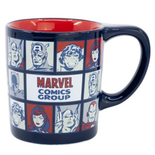 Taza Cerámica Antivuelco Marvel Avengers 300ml | Segura y divertida