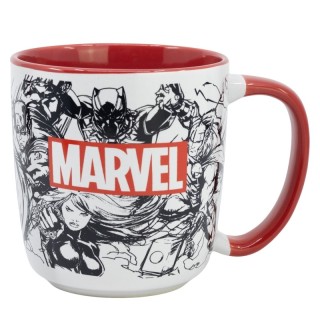 Taza Cerámica Marvel 380ml | Diseño oficial Marvel