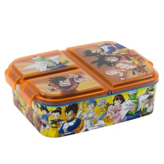 Sandwichera Múltiple Dragon Ball | Compartimentos prácticos