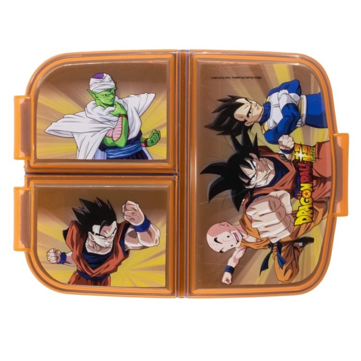Sandwichera Múltiple Dragon Ball | Compartimentos prácticos