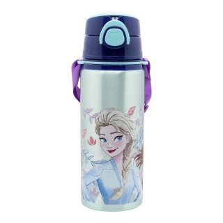 Botella Pop-Up Frozen 730ml | Aluminio con correa