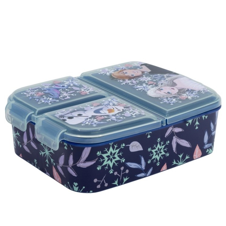 Sandwichera Múltiple Frozen Snowy Tale | Compartimentos prácticos