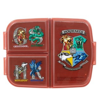 Sandwichera Múltiple Harry Potter School Shields | Diseño mágico
