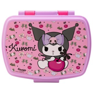 Sandwichera Rectangular Kuromi | Diseño divertido y práctico