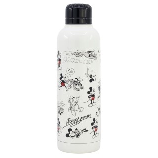 Botella Termo Acero Inox 515ml Mickey Mouse Vintage | Bebidas frías o calientes