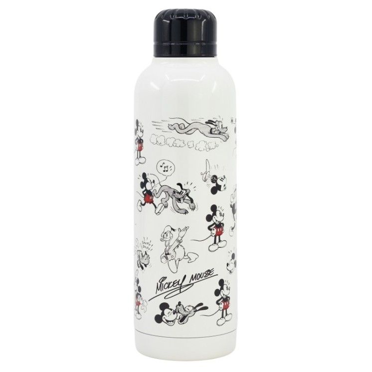 Botella Termo Acero Inox 515ml Mickey Mouse Vintage | Bebidas frías o calientes