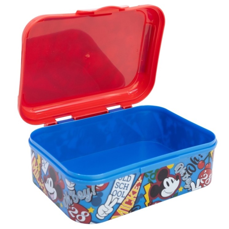 Sandwichera Asker Mickey True Champions | Práctica y resistente