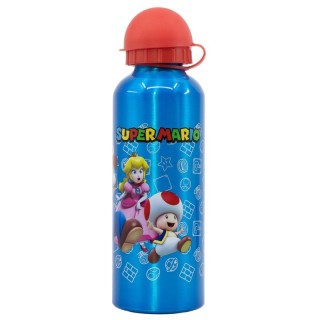 Botella Aluminio 530ml Super Mario | Ligera y divertida