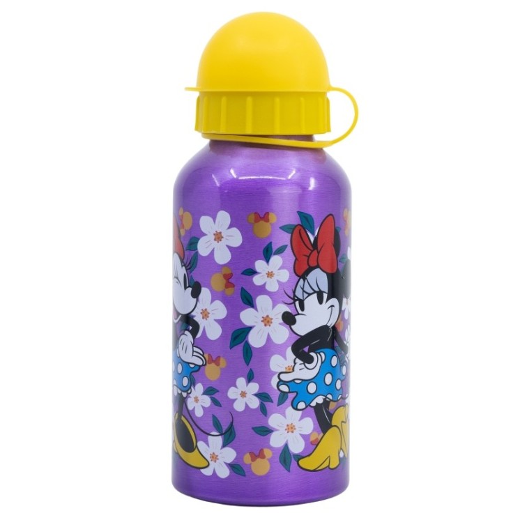 Botella Aluminio Pequeña 400ml Minnie Sunshine | Ideal para niños