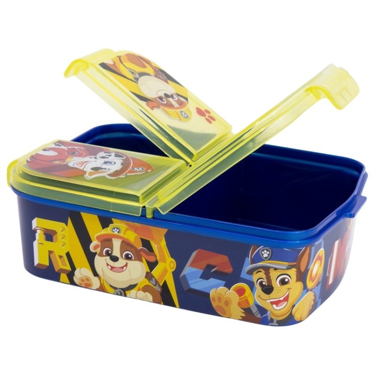 Sandwichera múltiple Paw Patrol Rescue Pups | Práctica y segura