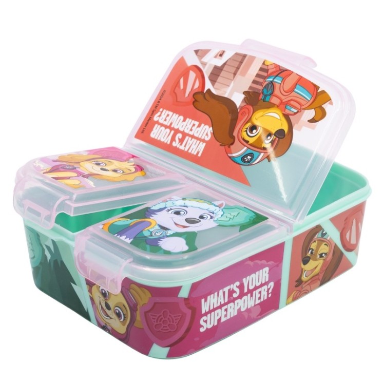 Sandwichera múltiple Paw Patrol Girl Superpowers | Práctica y divertida