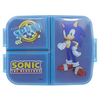 Sandwichera múltiple Sonic | Compartimentos y diseño infantil