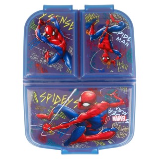 Sandwichera múltiple Spiderman Graffiti | Con compartimentos y diseño moderno