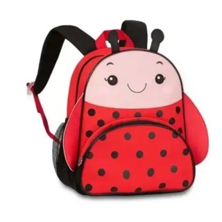 Mochila infantil Joaninha 13" | Diseño mariquita divertida