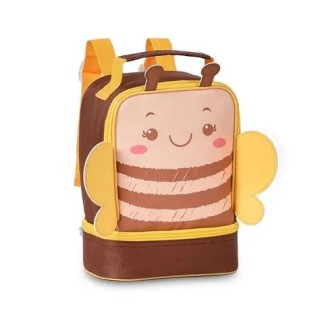 Lancheira infantil Abelha 9" | Diseño divertido y térmico