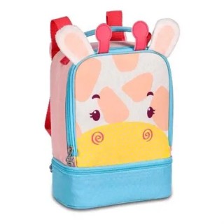 Lancheira infantil Girafa 9" | Lonchera térmica divertida para niños