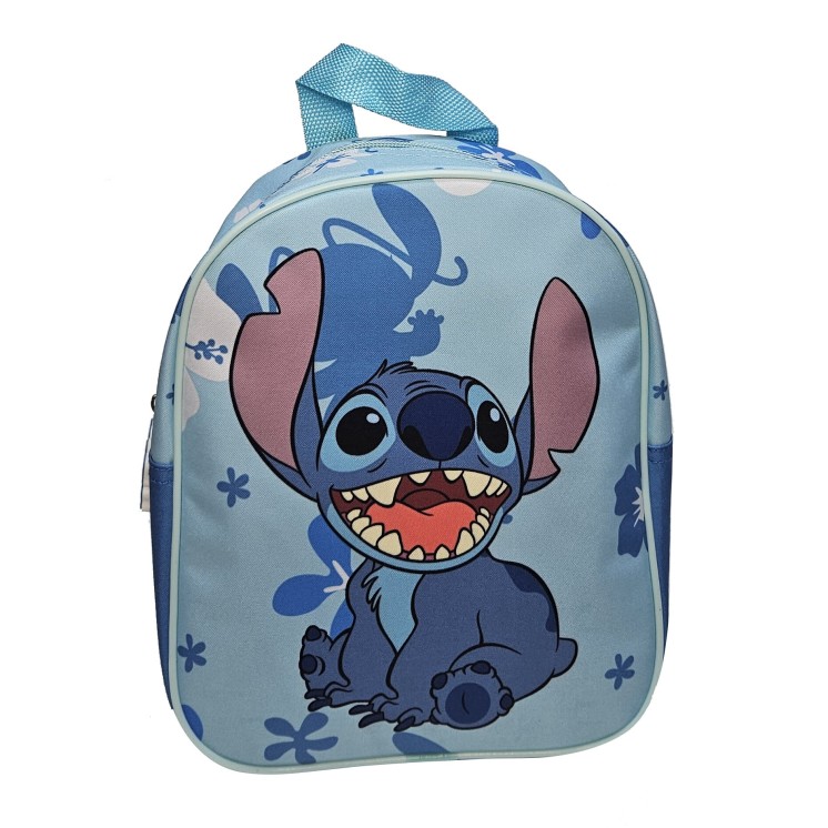 Mochila pequeña Stitch Ibiscus Boy | Ideal para guardería