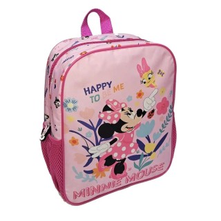 Mochila mediana Minnie pajaritos | Diseño adorable y cómoda para el cole