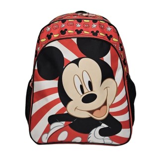 Mochila grande Mickey espiral | Mochila escolar Disney con gran capacidad