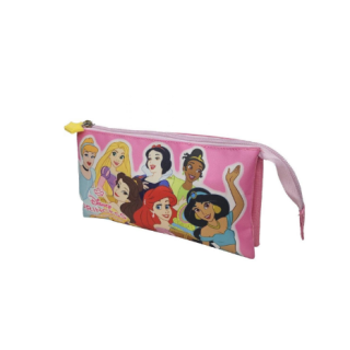 Portatodo triple Princess Rose | Estuche escolar con 3 compartimentos