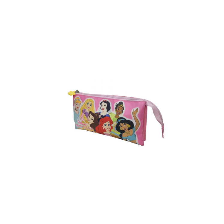 Portatodo triple Princess Rose | Estuche escolar con 3 compartimentos