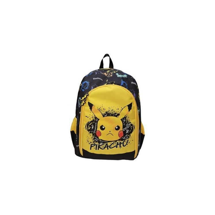 Mochila grande Pokémon Skate Face | Pikachu diseño skater