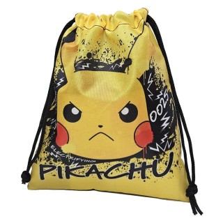 Saquito merendero Pokémon Skate Face | Pikachu estilo skater