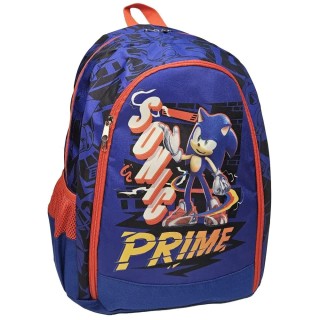 Mochila mediana Sonic Prime | Diseño vibrante y resistente