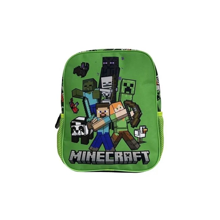 Mochila mediana Minecraft | Mochila escolar original