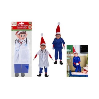 Outfit de Doctor para Elfos de Navidad | Disfraz Médico Navideño