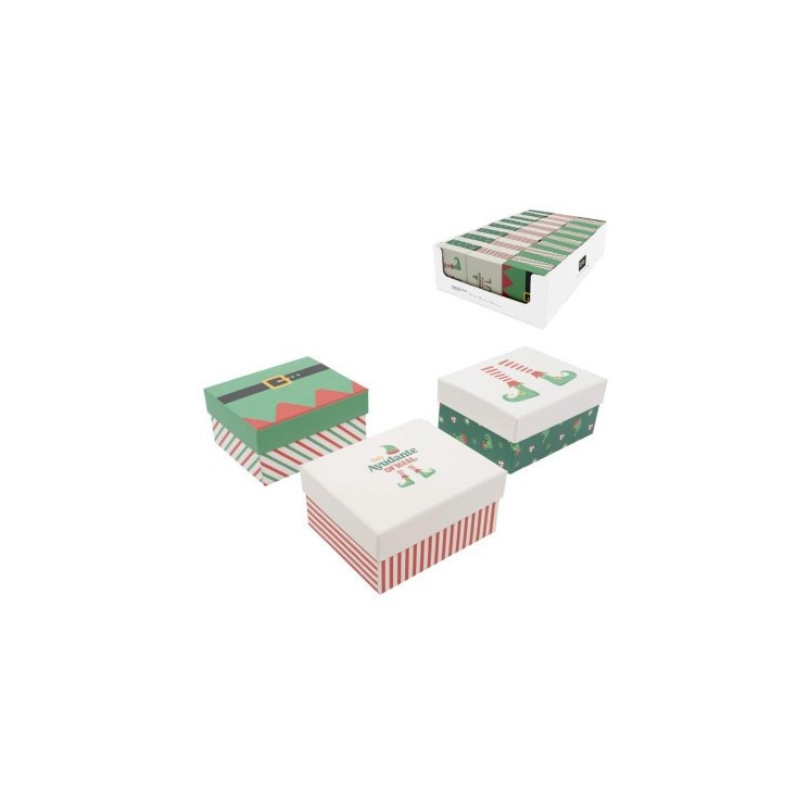 Cajita Elfo | Caja navideña