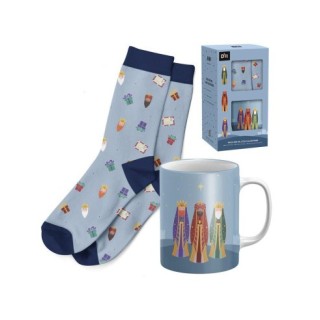 Set regalo Taza 300ml con Calcetín T.38-42 | Detalle original
