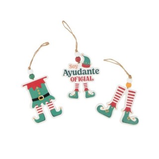 Colgante Elfo | Adorno mágico para árbol de Navidad