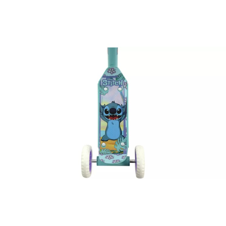 Patinete Infantil 3 Ruedas Stitch con Escudo Frontal | Desde 2 Años | Globos al Aire