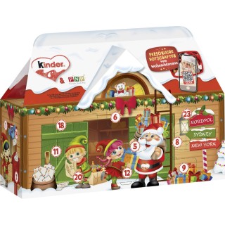Calendario de Adviento Kinder Chalet | 24 Chocolatinas Kinder | Globos al Aire