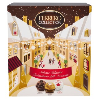 Calendario Ferrero Formato Libro | 24 Bombones Ferrero Rocher, Rondnoir y Raffaello | Globos al Aire