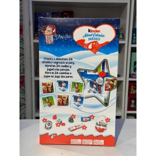 Calendario Kinder Memory | 24 Casillas y 36 Chocolates Surtidos | Globos al Aire