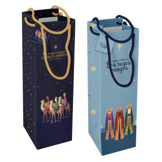 Bolsa de vino Reyes Magos | 2 modelos navideños y elegantes